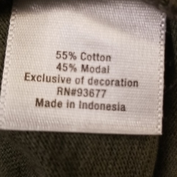 NWT a.n.a Oregano High Low Embellished Shoulder T - Picture 8 of 10